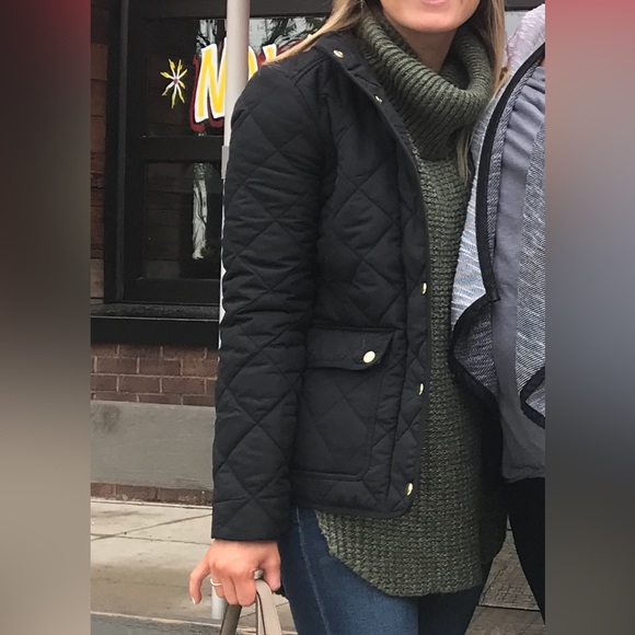 J.Crew Quilted Downtown Field Jacket - Picture 5 of 5